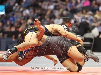 Thumbnail 3 in CHSAA State Wrestling Championships (3A Finals) photogallery.