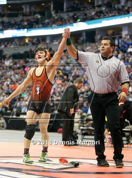 Thumbnail 3 in CHSAA State Wrestling Championships (3A Finals) photogallery.