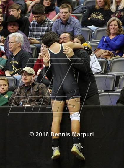 Thumbnail 2 in CHSAA State Wrestling Championships (3A Finals) photogallery.