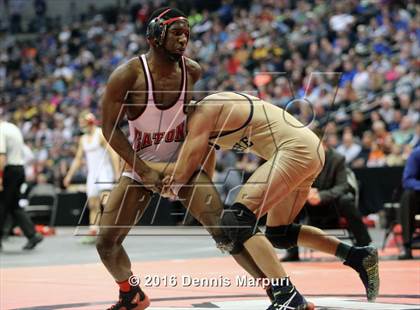 Thumbnail 3 in CHSAA State Wrestling Championships (3A Finals) photogallery.