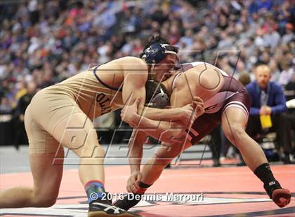 Thumbnail 2 in CHSAA State Wrestling Championships (3A Finals) photogallery.