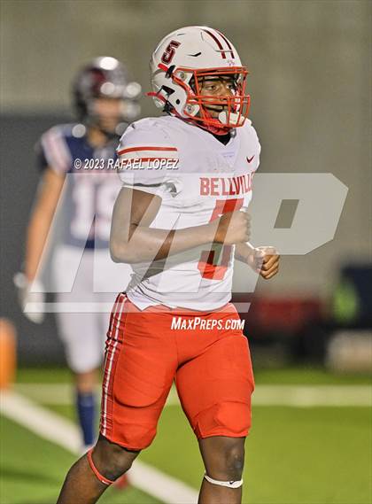 Thumbnail 2 in Wimberley vs. Bellville (UIL Football 4A D2 Semifinal) photogallery.