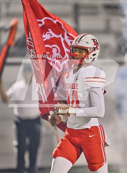 Thumbnail 1 in Wimberley vs. Bellville (UIL Football 4A D2 Semifinal) photogallery.