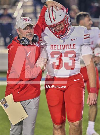 Thumbnail 1 in Wimberley vs. Bellville (UIL Football 4A D2 Semifinal) photogallery.