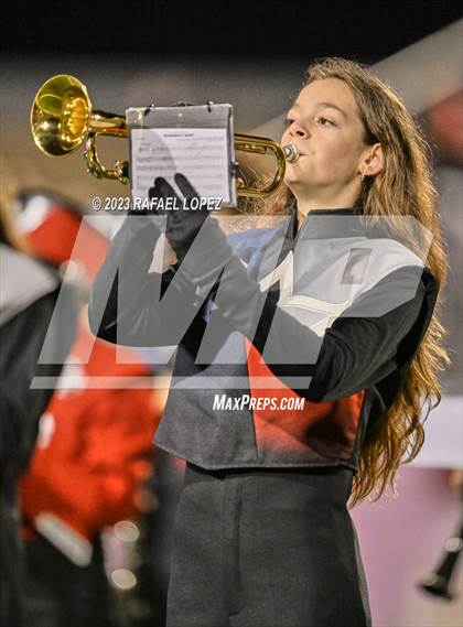 Thumbnail 2 in Wimberley vs. Bellville (UIL Football 4A D2 Semifinal) photogallery.