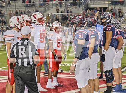 Thumbnail 2 in Wimberley vs. Bellville (UIL Football 4A D2 Semifinal) photogallery.