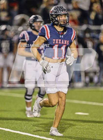 Thumbnail 1 in Wimberley vs. Bellville (UIL Football 4A D2 Semifinal) photogallery.