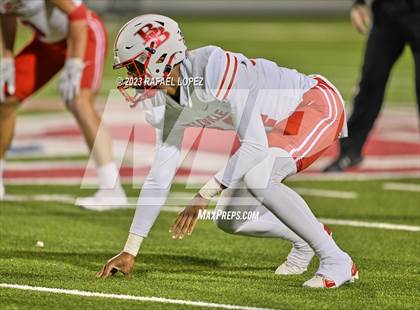 Thumbnail 3 in Wimberley vs. Bellville (UIL Football 4A D2 Semifinal) photogallery.