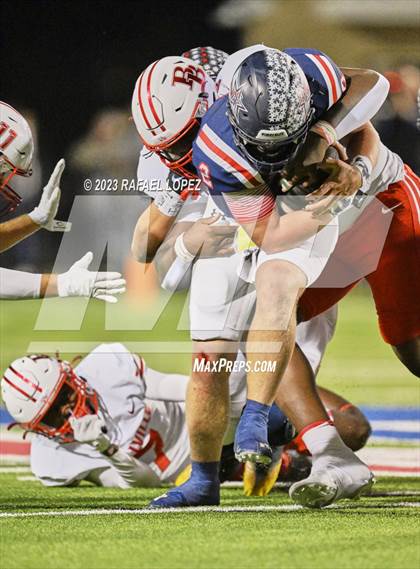Thumbnail 1 in Wimberley vs. Bellville (UIL Football 4A D2 Semifinal) photogallery.