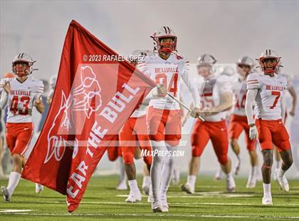 Thumbnail 2 in Wimberley vs. Bellville (UIL Football 4A D2 Semifinal) photogallery.
