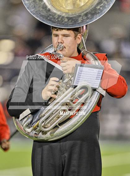 Thumbnail 2 in Wimberley vs. Bellville (UIL Football 4A D2 Semifinal) photogallery.
