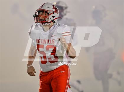 Thumbnail 3 in Wimberley vs. Bellville (UIL Football 4A D2 Semifinal) photogallery.