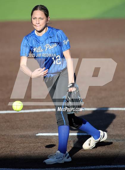 Thumbnail 1 in Greenville vs. Wills Point (Royse City Softball Tournament) photogallery.