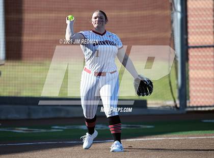 Thumbnail 2 in Greenville vs. Wills Point (Royse City Softball Tournament) photogallery.