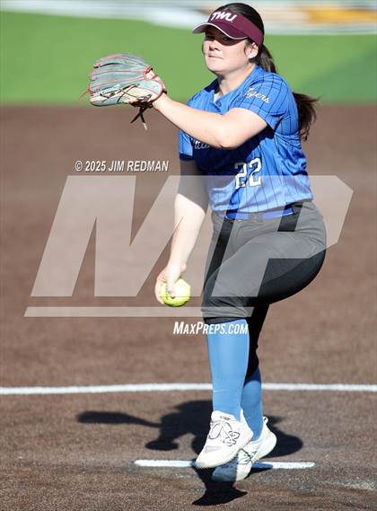 Thumbnail 2 in Greenville vs. Wills Point (Royse City Softball Tournament) photogallery.