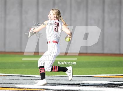 Thumbnail 3 in Greenville vs. Wills Point (Royse City Softball Tournament) photogallery.