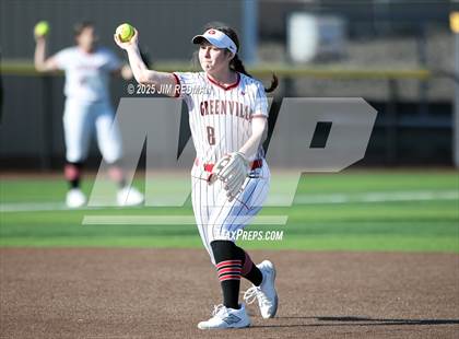 Thumbnail 3 in Greenville vs. Wills Point (Royse City Softball Tournament) photogallery.