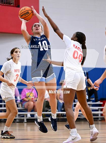 Thumbnail 1 in North Florida Educational Institute vs. St. Mary's (Tampa Bay Christmas Invitational) photogallery.