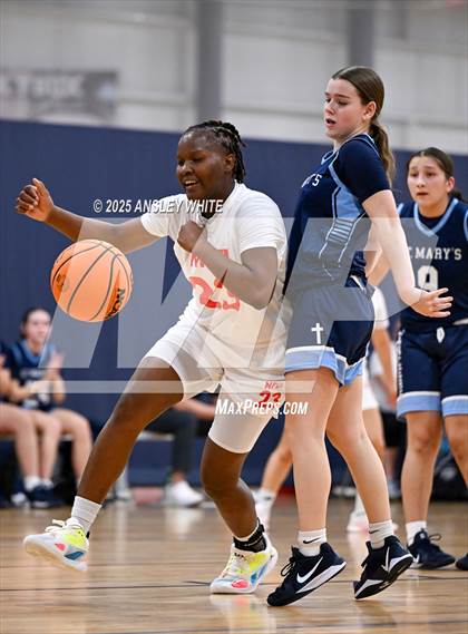 Thumbnail 1 in North Florida Educational Institute vs. St. Mary's (Tampa Bay Christmas Invitational) photogallery.