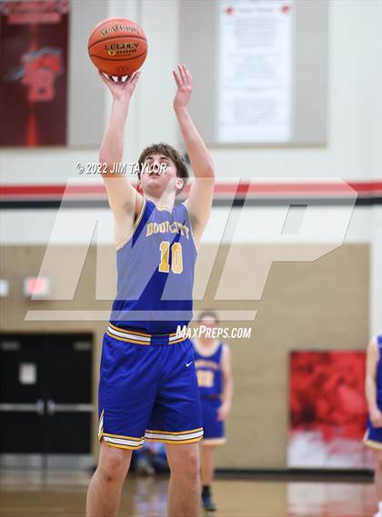 Thumbnail 3 in Dodd City vs. Lingleville (UIL 1A regional semi-final) photogallery.