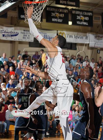Thumbnail 3 in High Point Christian Academy vs. Chaminade (City of Palms Classic) photogallery.