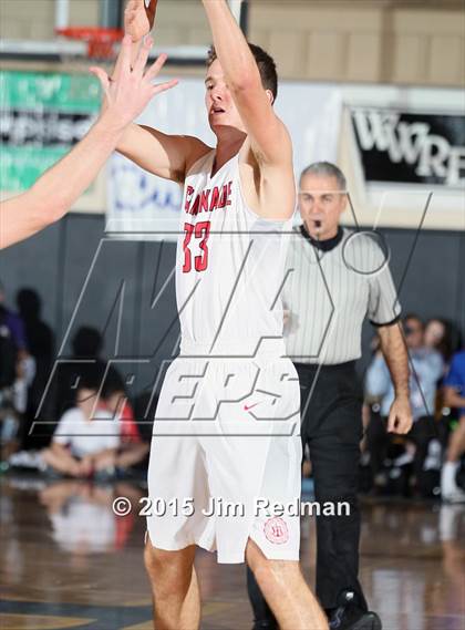 Thumbnail 1 in High Point Christian Academy vs. Chaminade (City of Palms Classic) photogallery.