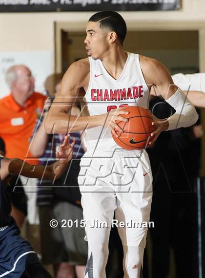Thumbnail 2 in High Point Christian Academy vs. Chaminade (City of Palms Classic) photogallery.