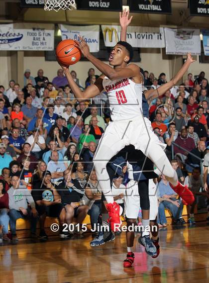 Thumbnail 3 in High Point Christian Academy vs. Chaminade (City of Palms Classic) photogallery.
