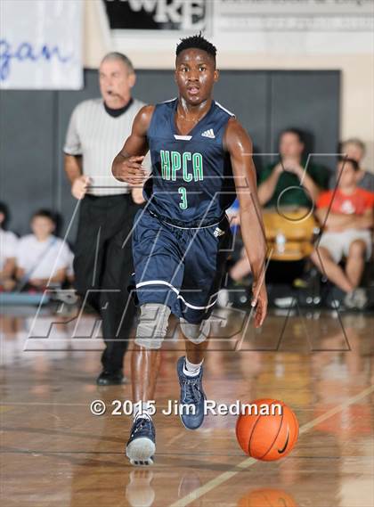 Thumbnail 2 in High Point Christian Academy vs. Chaminade (City of Palms Classic) photogallery.