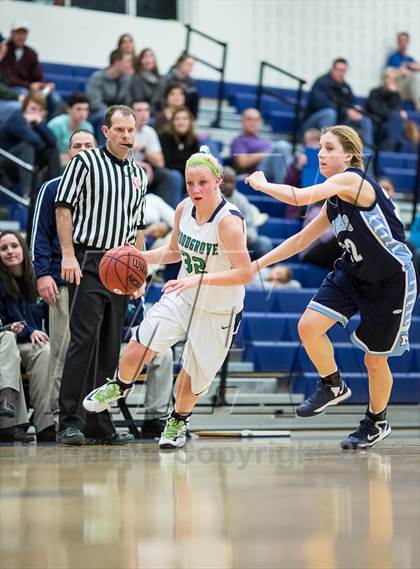 Thumbnail 2 in Woodgrove vs Millbrook (VHSL Region II Semifinal) photogallery.