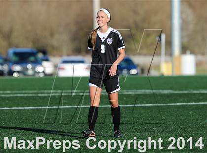 Thumbnail 1 in Parkway South vs. Blue Valley Northwest (St. Louis Soccer Classic) photogallery.