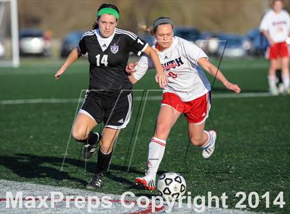 Thumbnail 2 in Parkway South vs. Blue Valley Northwest (St. Louis Soccer Classic) photogallery.