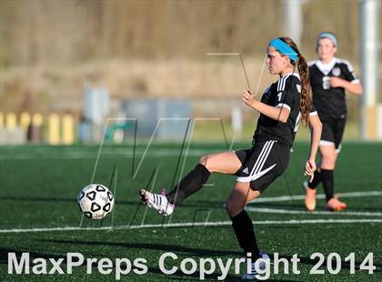 Thumbnail 1 in Parkway South vs. Blue Valley Northwest (St. Louis Soccer Classic) photogallery.