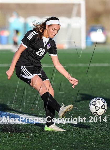 Thumbnail 2 in Parkway South vs. Blue Valley Northwest (St. Louis Soccer Classic) photogallery.