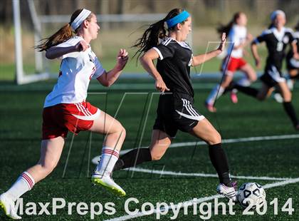 Thumbnail 3 in Parkway South vs. Blue Valley Northwest (St. Louis Soccer Classic) photogallery.