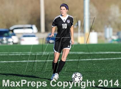 Thumbnail 1 in Parkway South vs. Blue Valley Northwest (St. Louis Soccer Classic) photogallery.