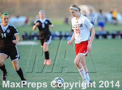 Thumbnail 3 in Parkway South vs. Blue Valley Northwest (St. Louis Soccer Classic) photogallery.