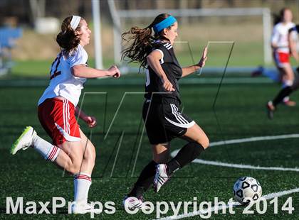 Thumbnail 2 in Parkway South vs. Blue Valley Northwest (St. Louis Soccer Classic) photogallery.