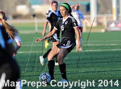 Thumbnail 3 in Parkway South vs. Blue Valley Northwest (St. Louis Soccer Classic) photogallery.