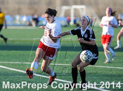 Thumbnail 1 in Parkway South vs. Blue Valley Northwest (St. Louis Soccer Classic) photogallery.