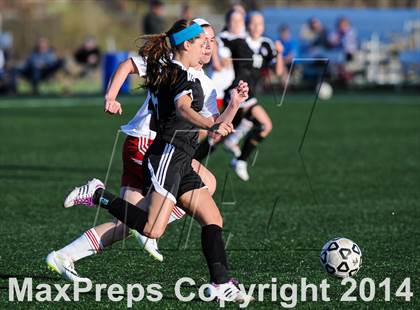 Thumbnail 1 in Parkway South vs. Blue Valley Northwest (St. Louis Soccer Classic) photogallery.