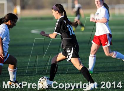 Thumbnail 1 in Parkway South vs. Blue Valley Northwest (St. Louis Soccer Classic) photogallery.