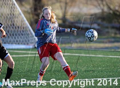 Thumbnail 1 in Parkway South vs. Blue Valley Northwest (St. Louis Soccer Classic) photogallery.