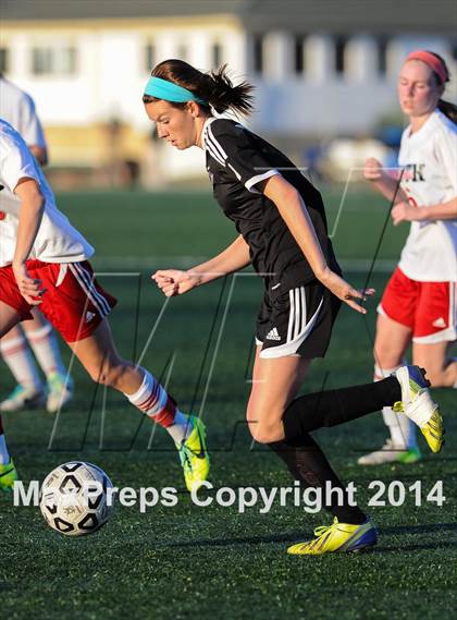 Thumbnail 2 in Parkway South vs. Blue Valley Northwest (St. Louis Soccer Classic) photogallery.
