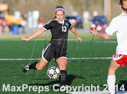Thumbnail 2 in Parkway South vs. Blue Valley Northwest (St. Louis Soccer Classic) photogallery.