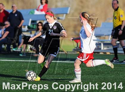 Thumbnail 3 in Parkway South vs. Blue Valley Northwest (St. Louis Soccer Classic) photogallery.