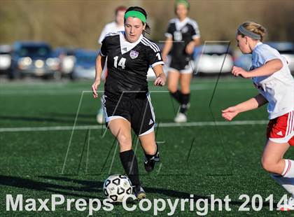Thumbnail 3 in Parkway South vs. Blue Valley Northwest (St. Louis Soccer Classic) photogallery.