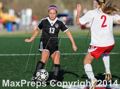 Thumbnail 3 in Parkway South vs. Blue Valley Northwest (St. Louis Soccer Classic) photogallery.
