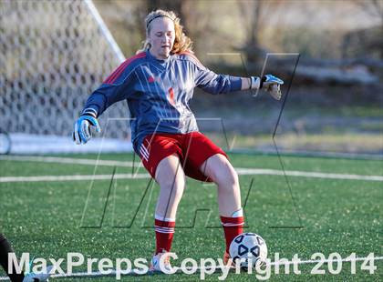 Thumbnail 3 in Parkway South vs. Blue Valley Northwest (St. Louis Soccer Classic) photogallery.