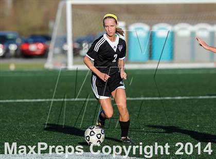 Thumbnail 1 in Parkway South vs. Blue Valley Northwest (St. Louis Soccer Classic) photogallery.